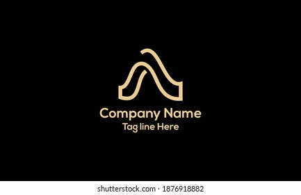 A letter Logo Design and Vector Template. A logo design.