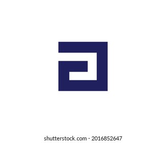 A letter logo design vector template