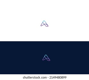 Letter A Logo Design vector Template