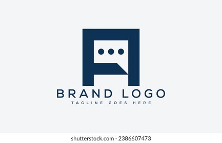 letter A logo design vector template design for brand.
