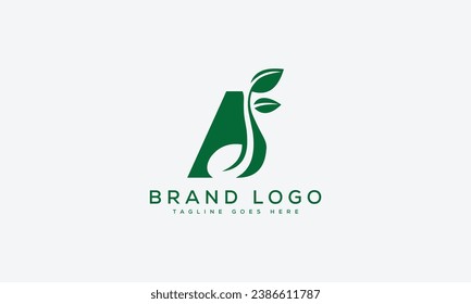 letter A logo design vector template design for brand.
