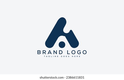 letter A logo design vector template design for brand.