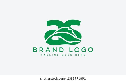 letter AS logo design vector template design for brand.
