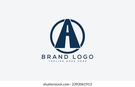 letter A logo design vector template design for brand.