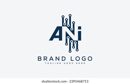 letter AN logo design vector template design for brand.