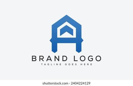 letter A logo design vector template design for brand.