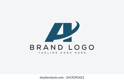 letter A logo design vector template design for brand.