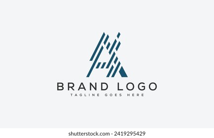 letter A logo design vector template design for brand.