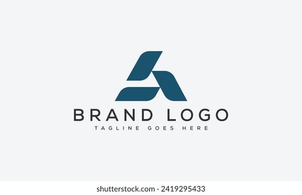 letter A logo design vector template design for brand.