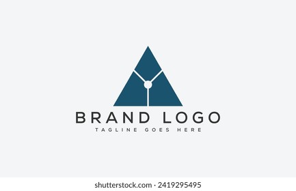 letter A logo design vector template design for brand.