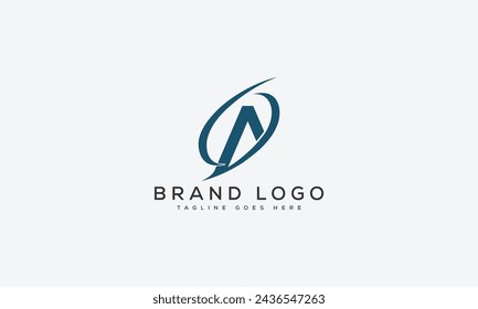 letter A logo design vector template design for brand.
