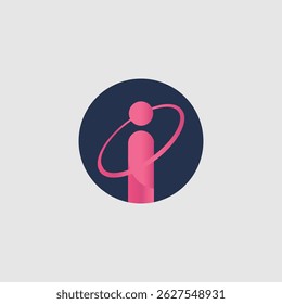Plantilla del Vector del diseño del logotipo de la letra usada para el logotipo, el icono y el etc