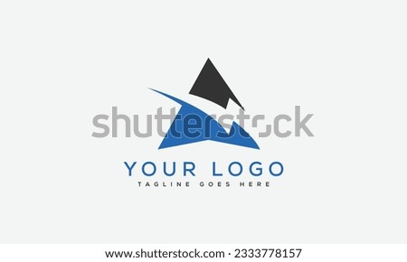 A letter Logo Design vector Template.