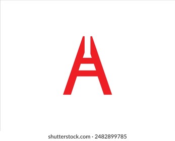 Un Vector de diseño de logotipo de carta, simple un logotipo de carta