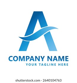 Letter A logo Design victor