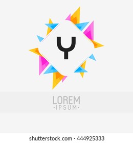 letter logo design y