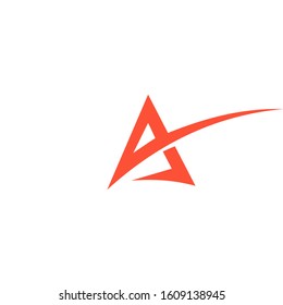 letter A logo designs vectors modern 