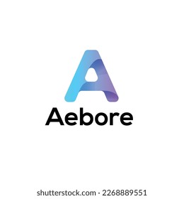 A Letter Logo Desing Template