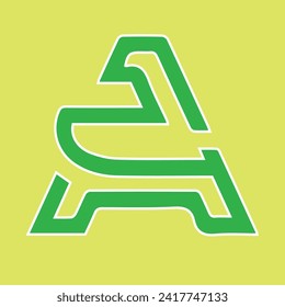 The letter logo elements s and a are a very epic combination