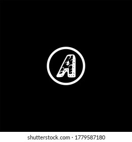 A letter logo emblem design