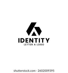 Letter A logo is good for the initials logo, technology, digital, media and other business logo.