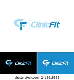 letter logo gradient color full illustration, combination