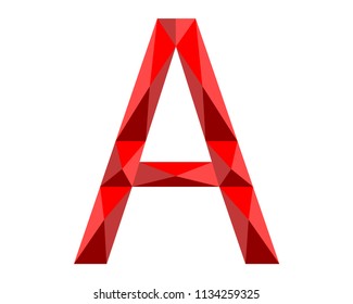 Letter A Logo icon 