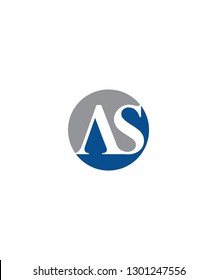 AS Letter Logo Icon