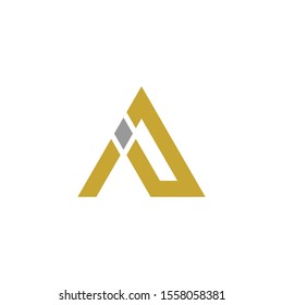 letter a and i logo icon
