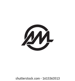 Letter AM logo / icon design