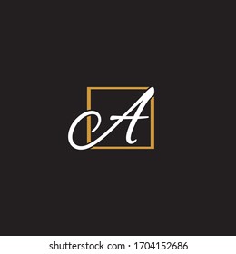 Letter A logo / icon design