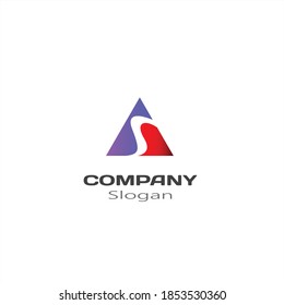A Letter Logo, Letter A logo icon design, A letter logo design
