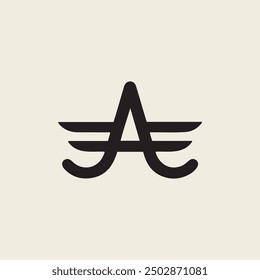 Letra A diseño de icono de logotipo. Plantilla creativa para empresa y negocio
