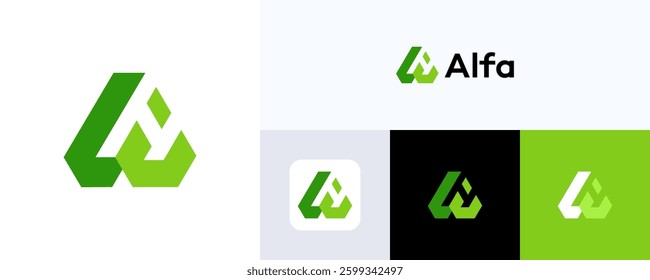 Letter A logo icon design, Creative simple modern icon A for identity symbol, Letter A vector illustration, Initial A logo for Business identity, Technology, Construction, Architecture, ETC