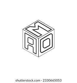 Letter logo icon design in Cube.