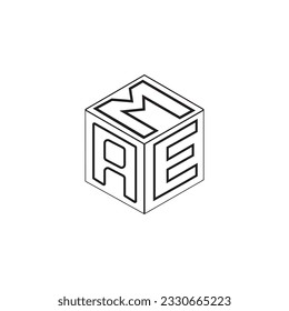 Letter logo icon design in Cube.
