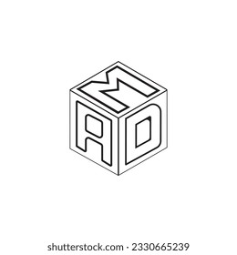 Letter logo icon design in Cube.