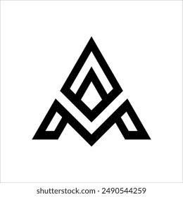Letter A Logo Icon Design Element