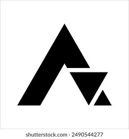 Letter A Logo Icon Design Element