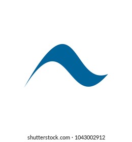 Letter A logo icon design template elements. Vector color sign.
