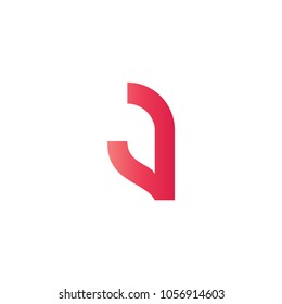 a letter logo icon design template elements