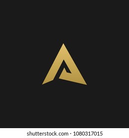 Letter A logo icon design template elements - vector sign