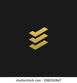 Letter A logo icon design template elements - vector sign