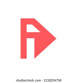 Letter I logo. Icon design. Template elements - vector sign