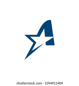 Letter A Logo Icon Design Template Elements