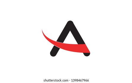 Letter A logo icon design template