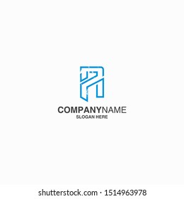
Letter A Logo Icon Design Template Stock Vector