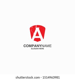 
Letter A Logo Icon Design Template Stock Vector