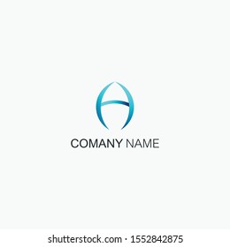 Letter A Logo icon design Template elements