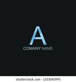 Letter A Logo icon design Template elements